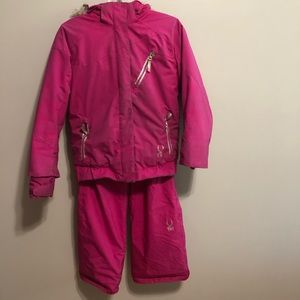 Spyder ski snowsuit Girls size 12